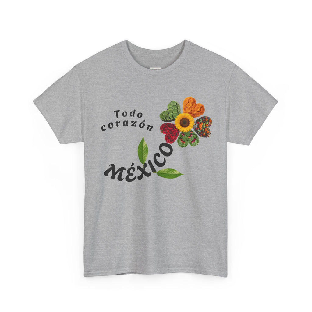 Mexico Floral "Todo corazón" T-Shirt