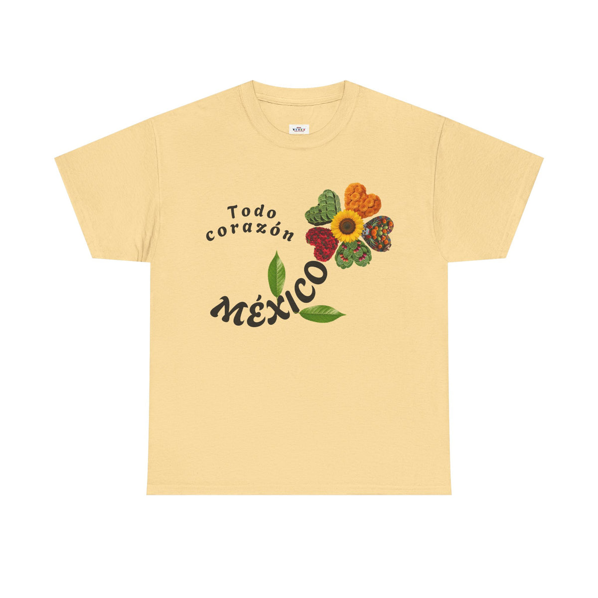 Mexico Floral "Todo corazón" T-Shirt