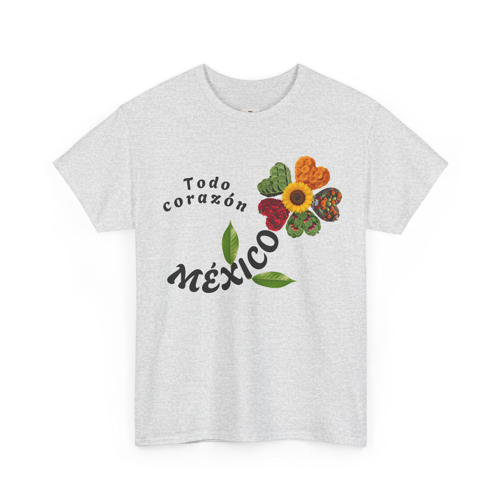 Mexico Floral "Todo corazón" T-Shirt