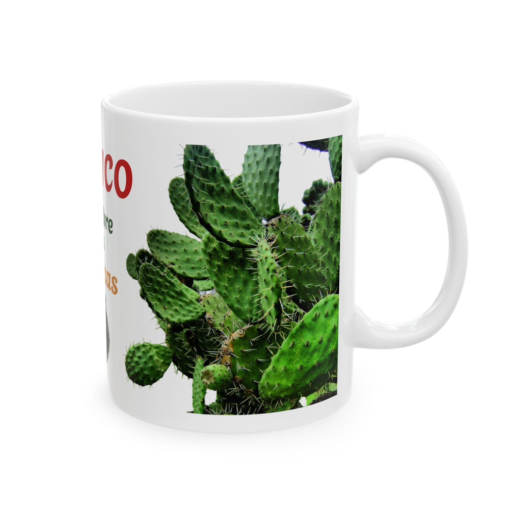 Mug — México descubre sus bellezas Ceramic Coffee Cup (11oz/15oz)