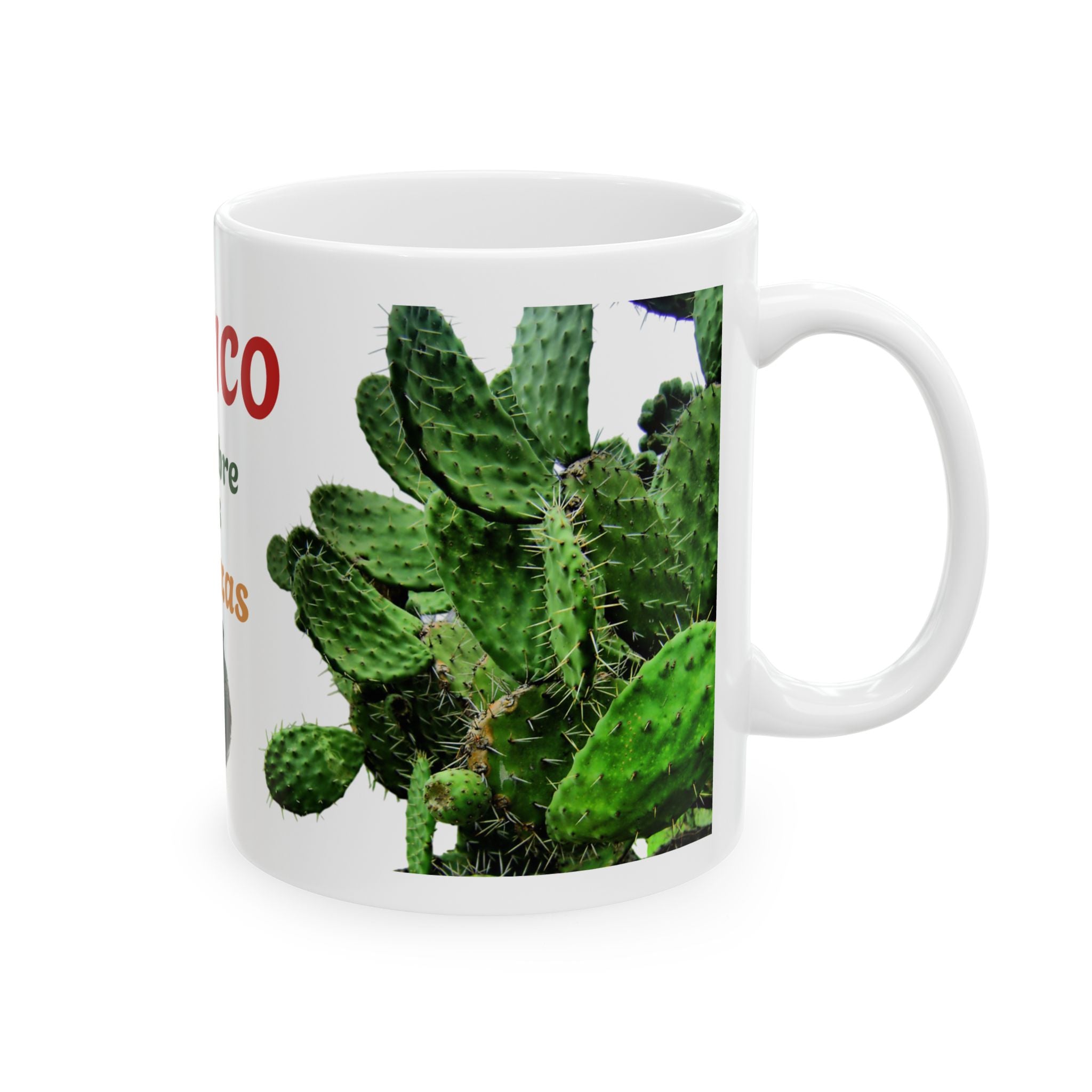 Mug — México descubre sus bellezas Ceramic Coffee Cup (11oz/15oz)