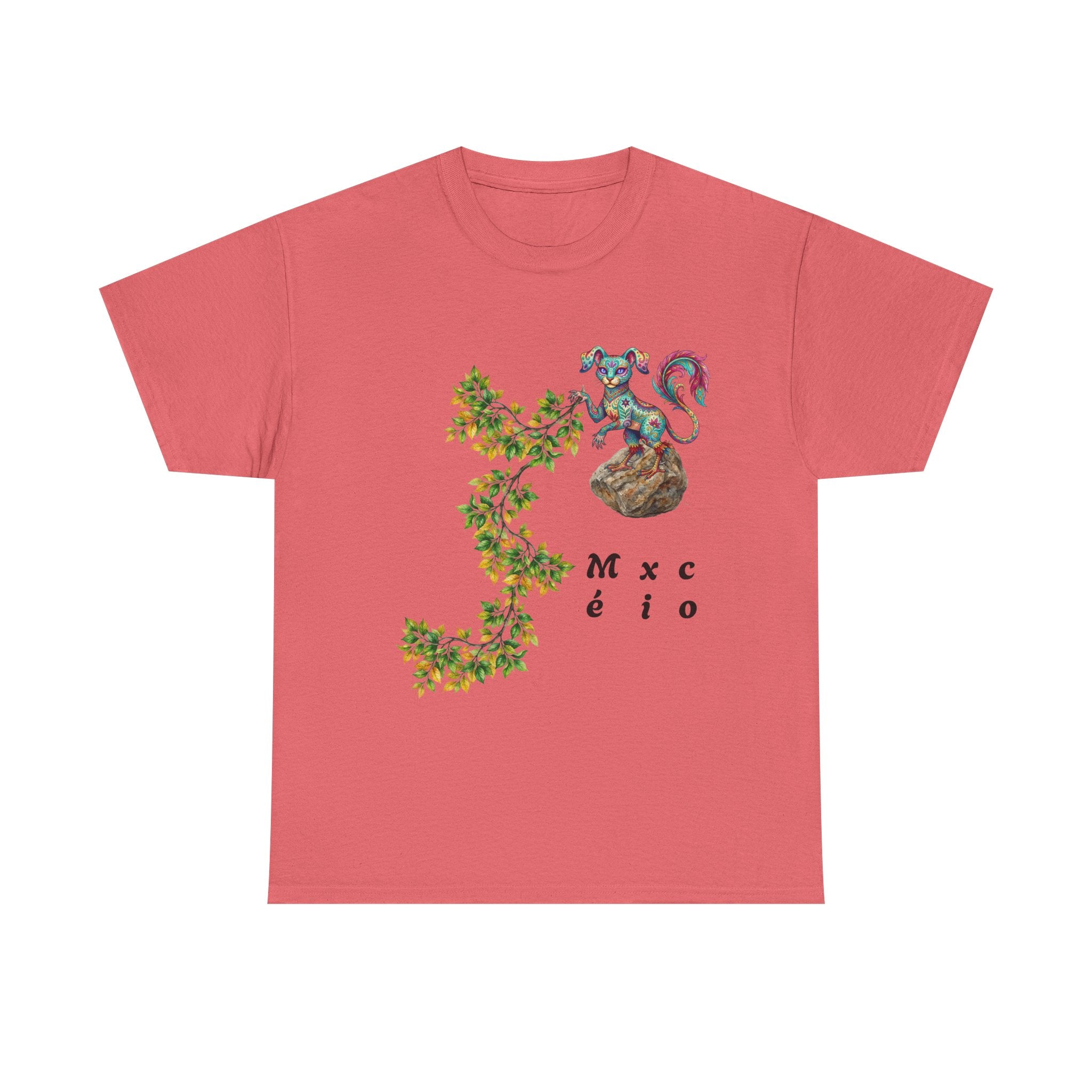 Mexico Floral Snake T-Shirt — Botanical Mexican Heritage Tee