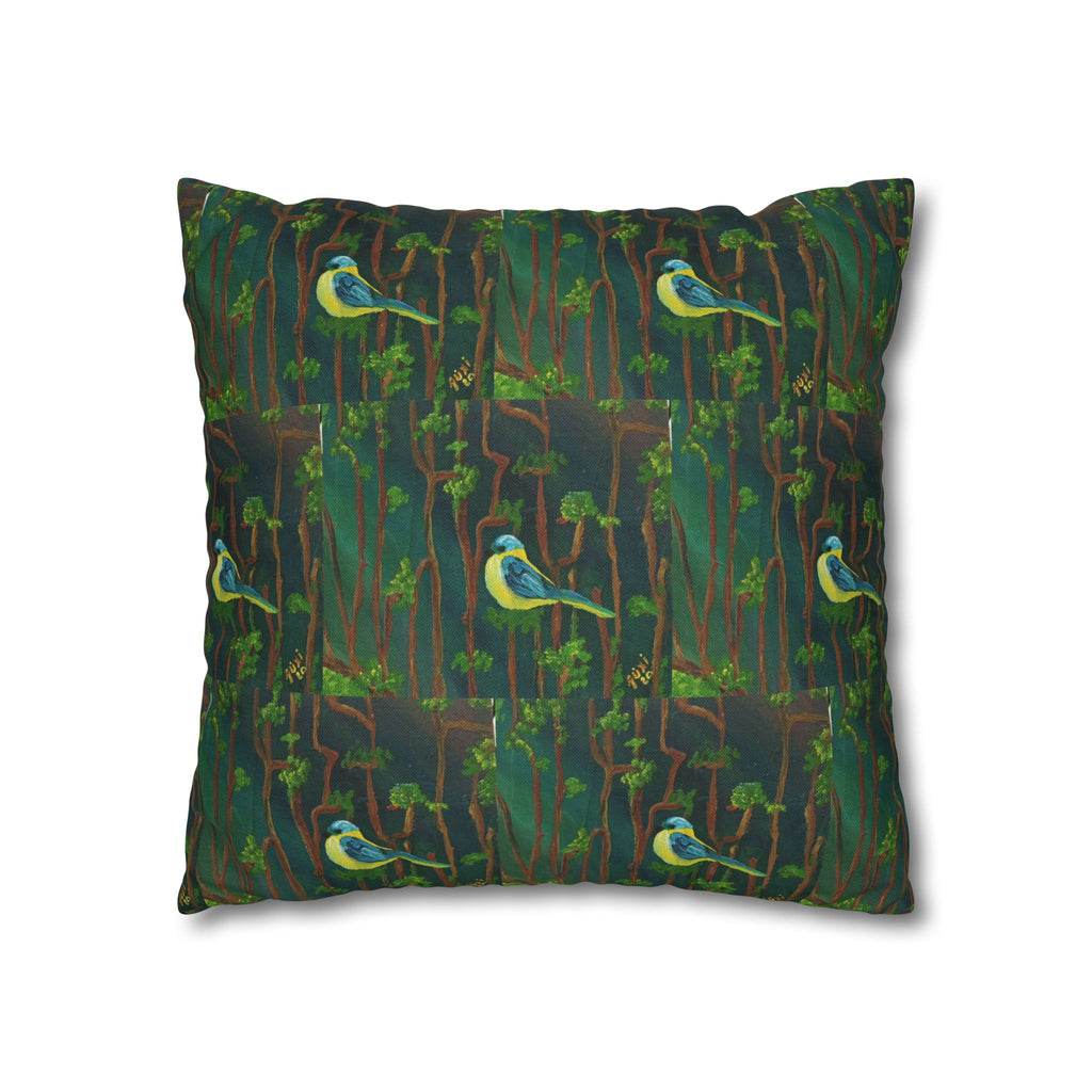 Solo Funda, no incluye relleno. Solid Olive Green Square Pillowcase — Spun Polyester Decorative Throw Pillow Cover