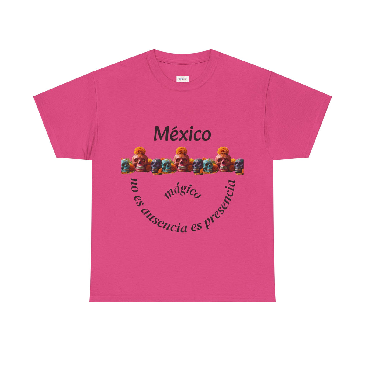 México Mágico Tee - "no es ausencia es presencia" Día de Muertos Tribute T-Shirt