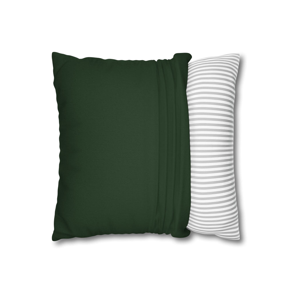 Sunflower Pattern Decorative Pillowcase — Golden Blooms Accent Cushion Cover