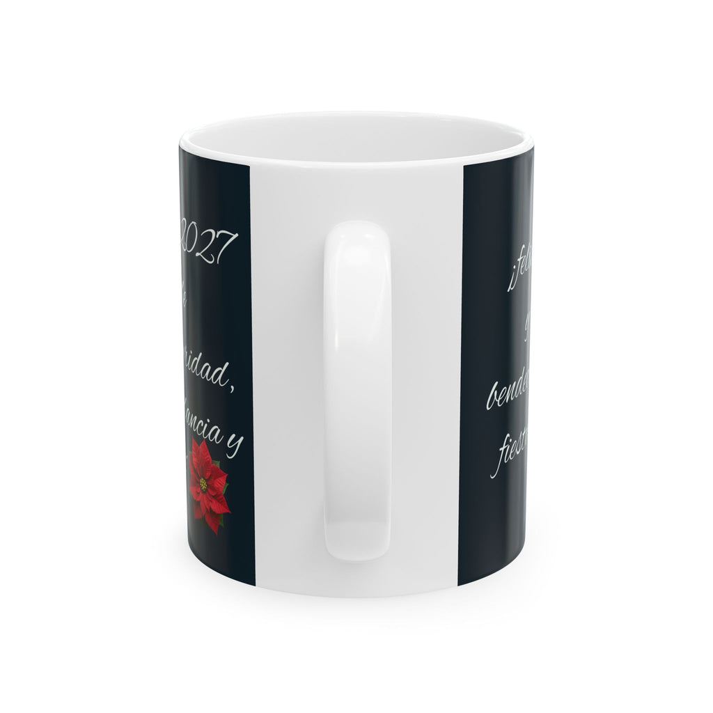 Nativity Scene Christmas Mug — Holy Night Ceramic Coffee Cup (11oz/15oz)