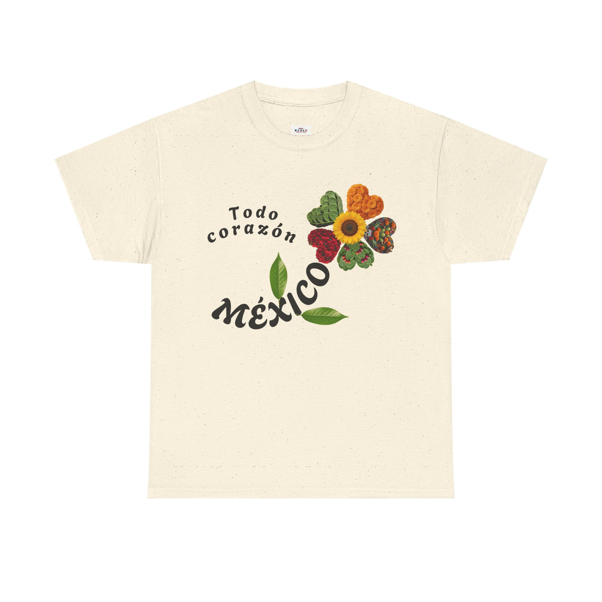 Mexico Floral "Todo corazón" T-Shirt