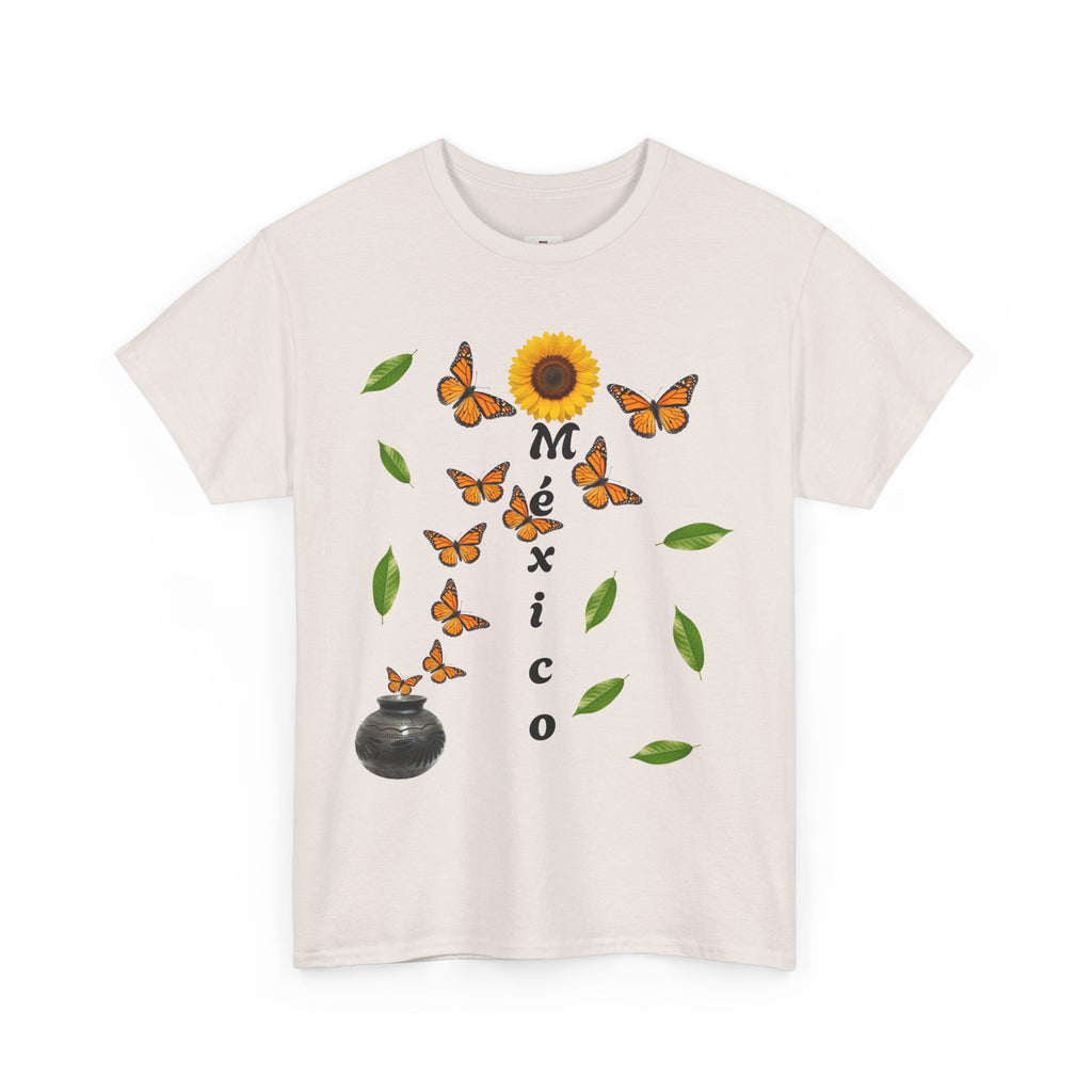 Mexico Monarch Butterfly Sunflower T‑Shirt