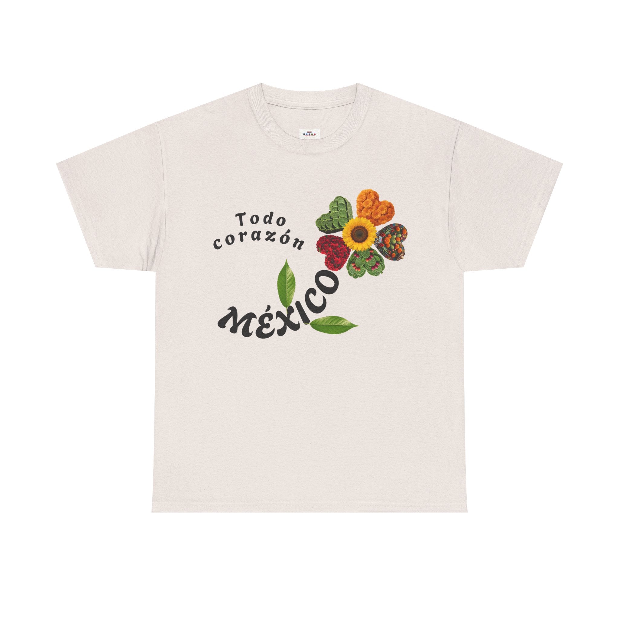 Mexico Floral "Todo corazón" T-Shirt
