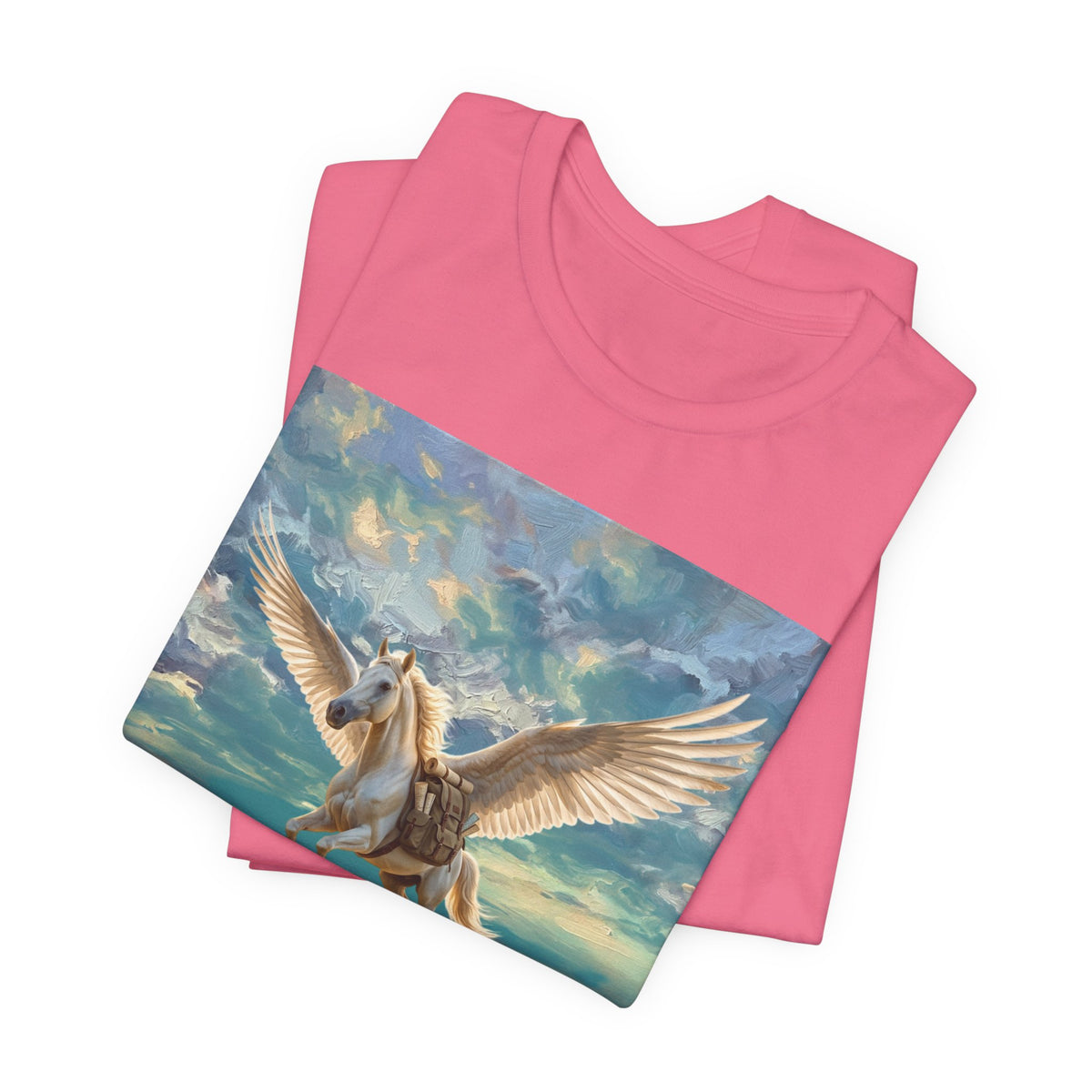 Pegasus Beach T-Shirt — 'Constanza' Inspirational Winged Horse Tee
