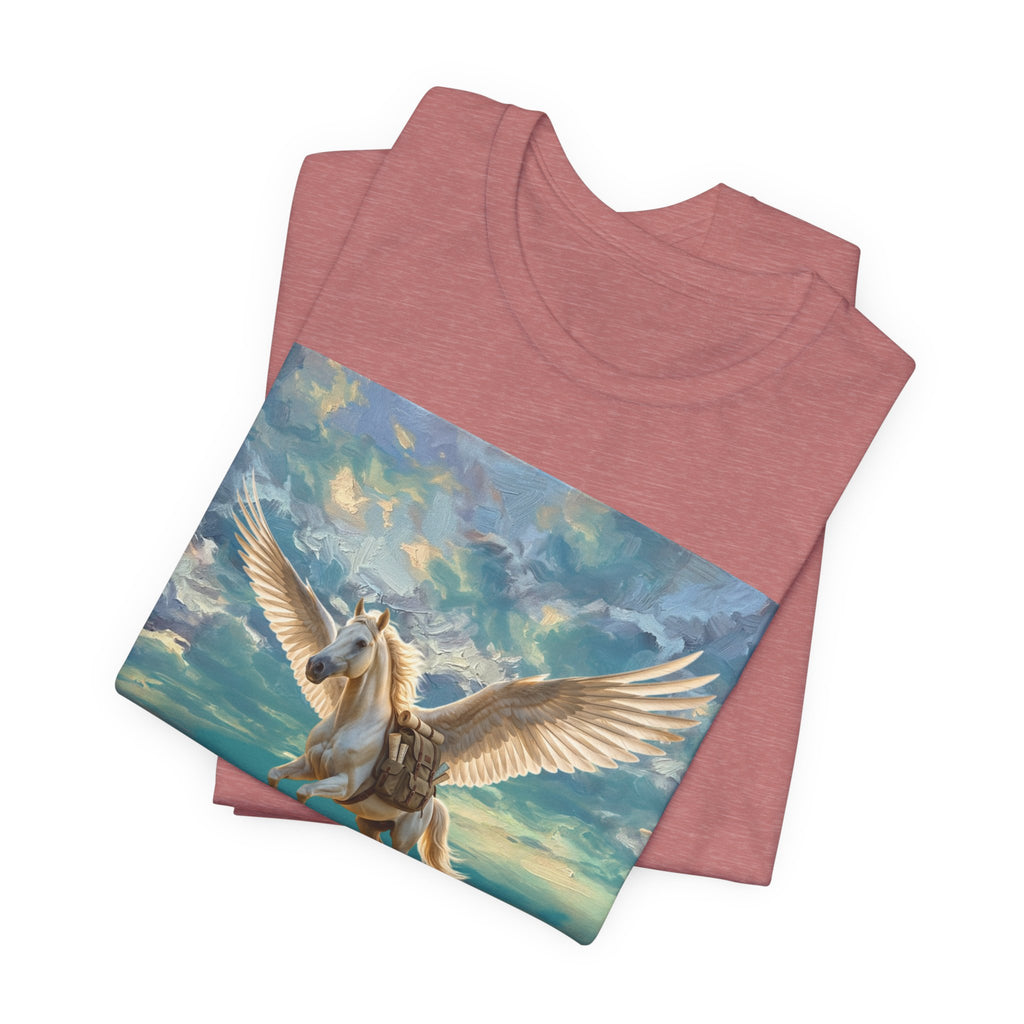 Pegasus Beach T-Shirt — 'Constanza' Inspirational Winged Horse Tee