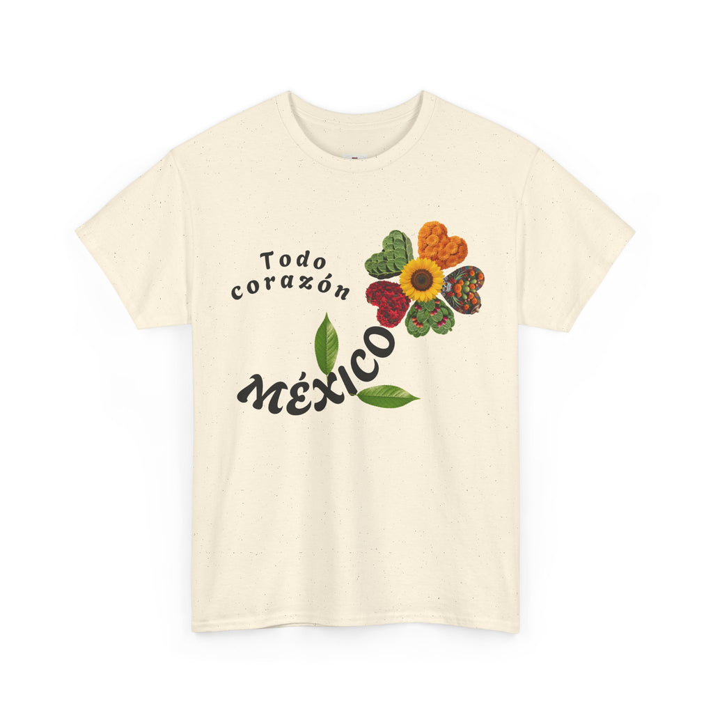 Mexico Floral "Todo corazón" T-Shirt