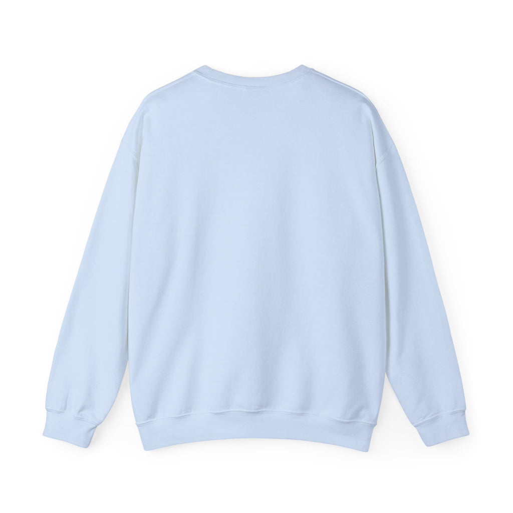 Crewneck Sweatshirt — "Con determinación" Earth & Sloth Eco Graphic
