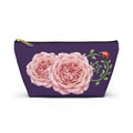 Floral Rose & Ladybug Accessory Pouch