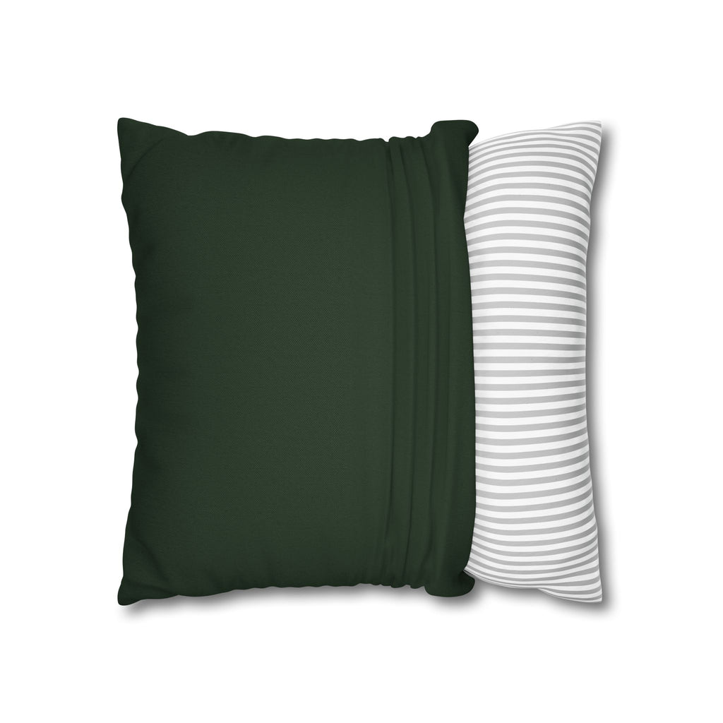 Copy of White Horse Nativity Star Pillowcase — Decorative Square Throw Pillow