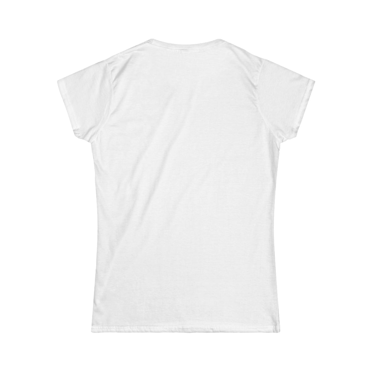 Women's Classic White Tee - Softstyle Crewneck T-Shirt