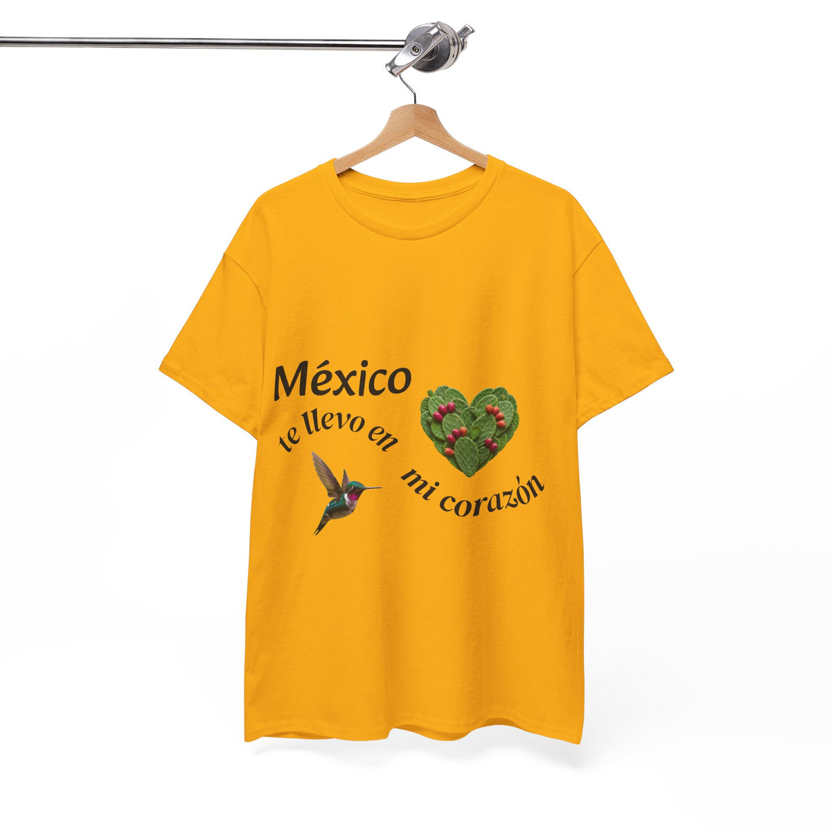 Mexico Te Llevo En Mi Corazón T-Shirt