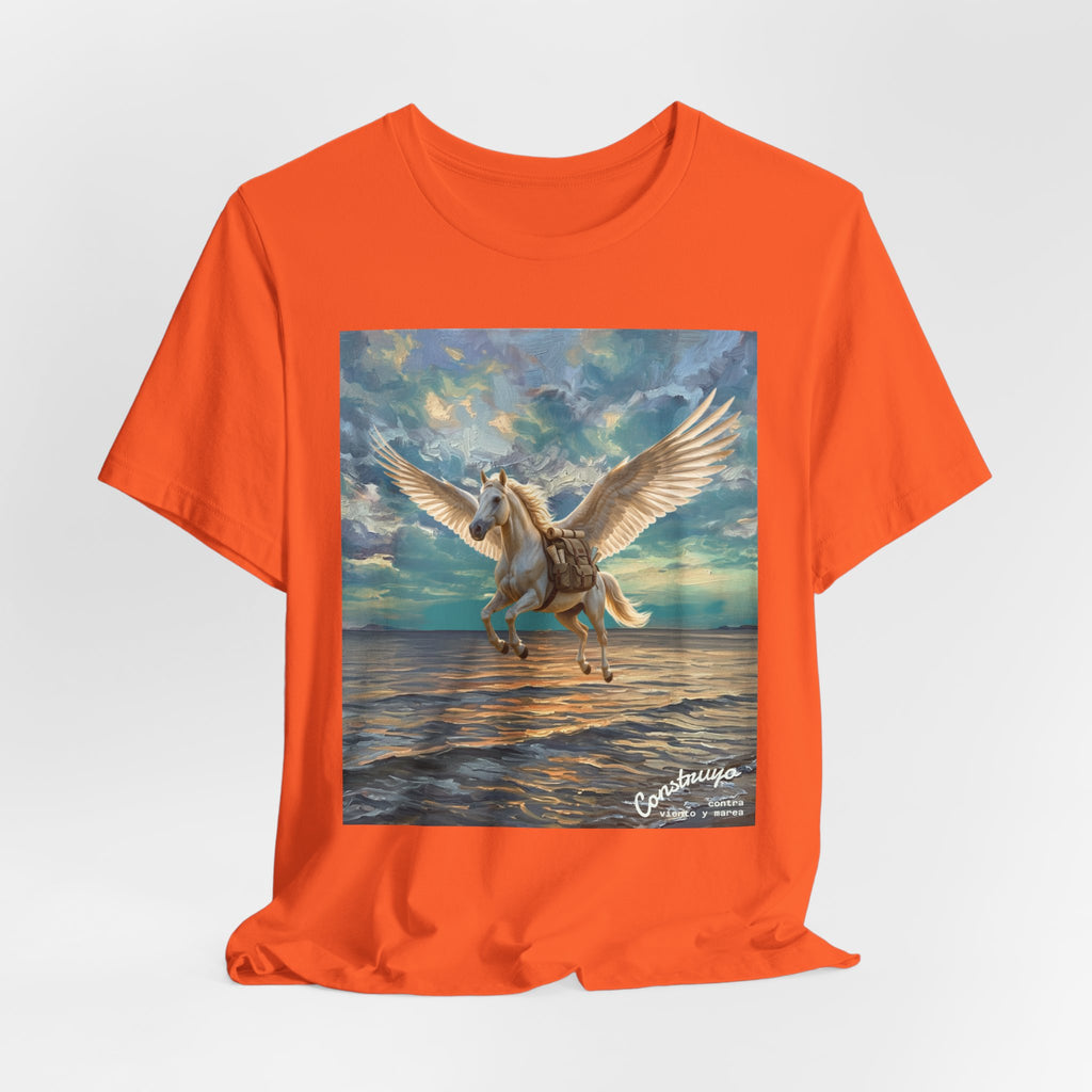 Pegasus Beach T-Shirt — 'Constanza' Inspirational Winged Horse Tee