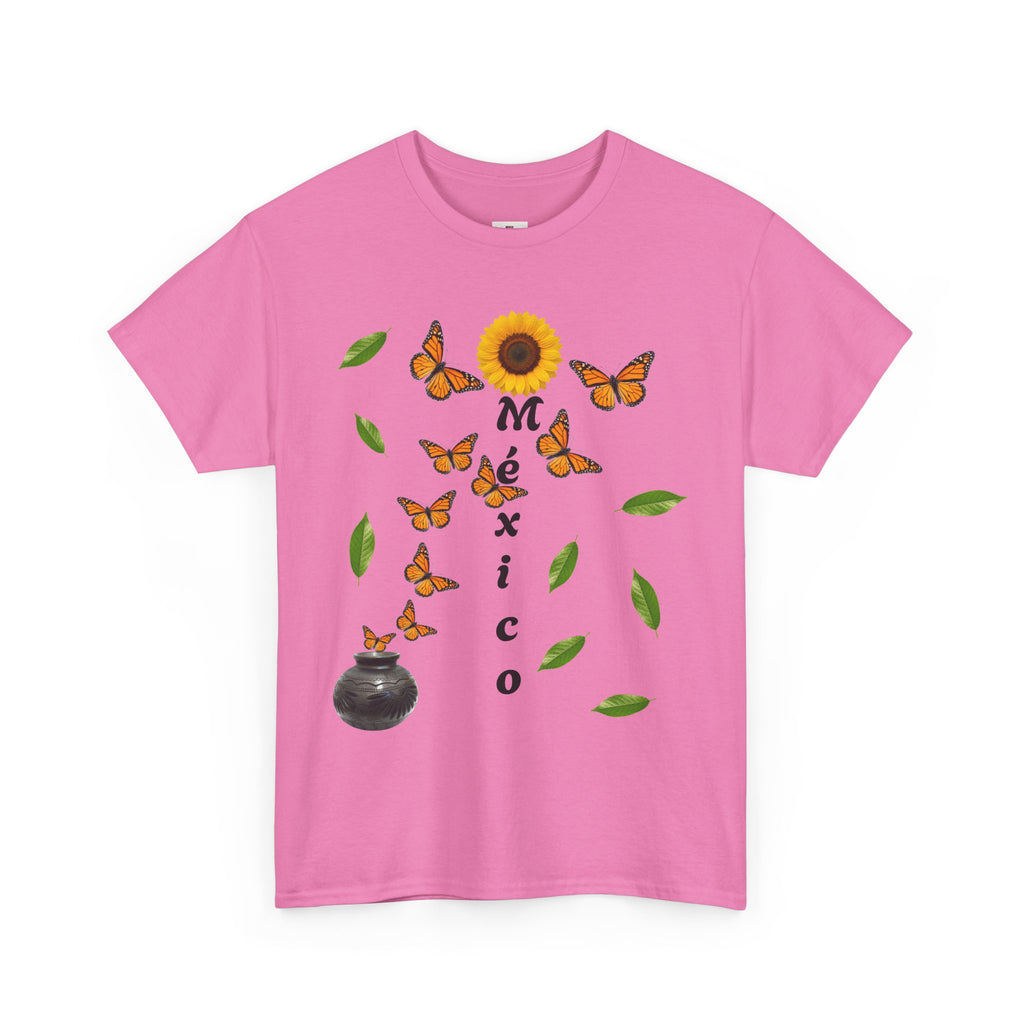 Mexico Monarch Butterfly Sunflower T‑Shirt