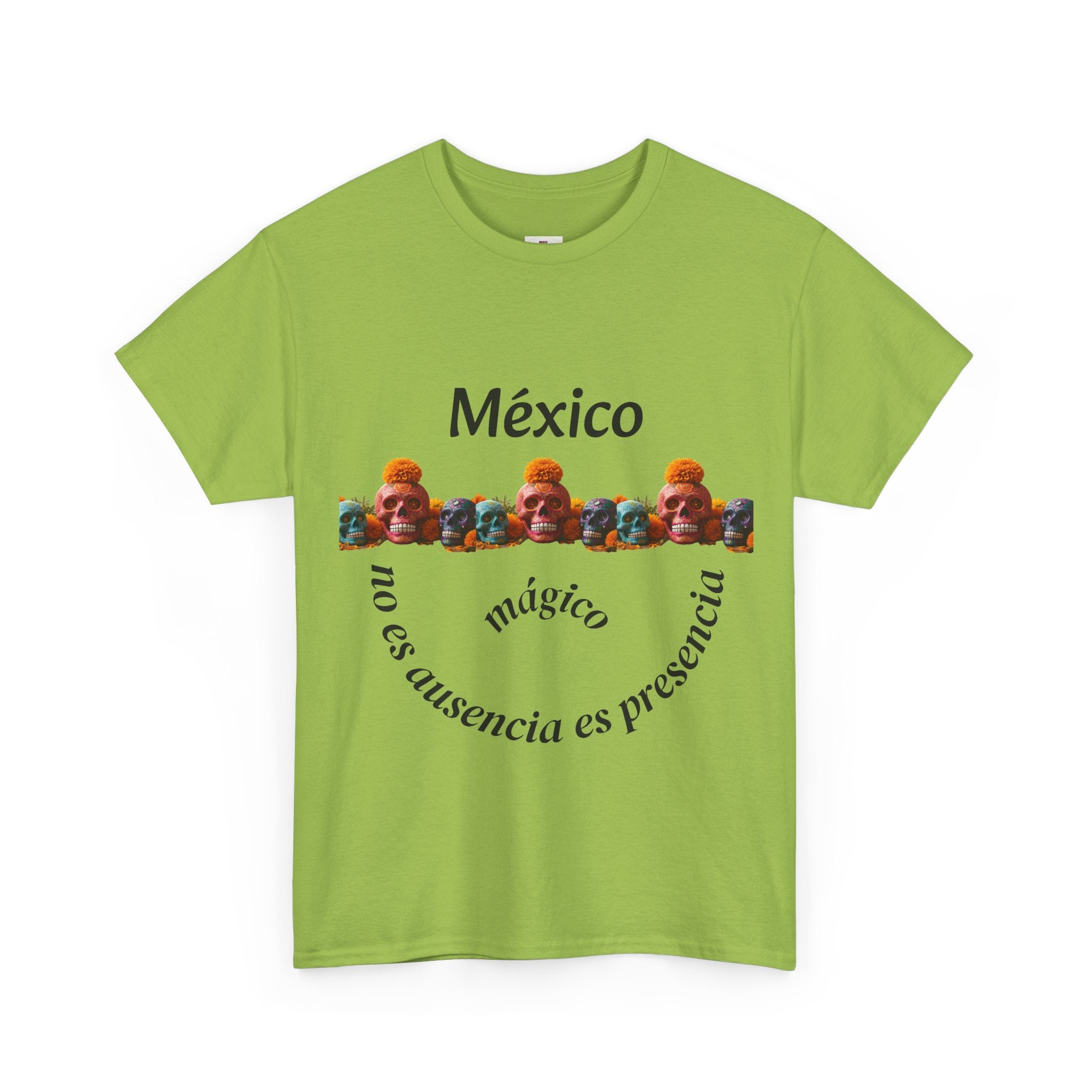 México Mágico Tee - "no es ausencia es presencia" Día de Muertos Tribute T-Shirt