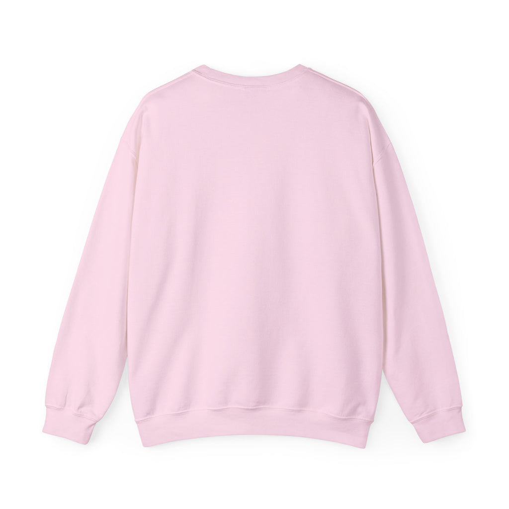 Crewneck Sweatshirt — "Con determinación" Earth & Sloth Eco Graphic