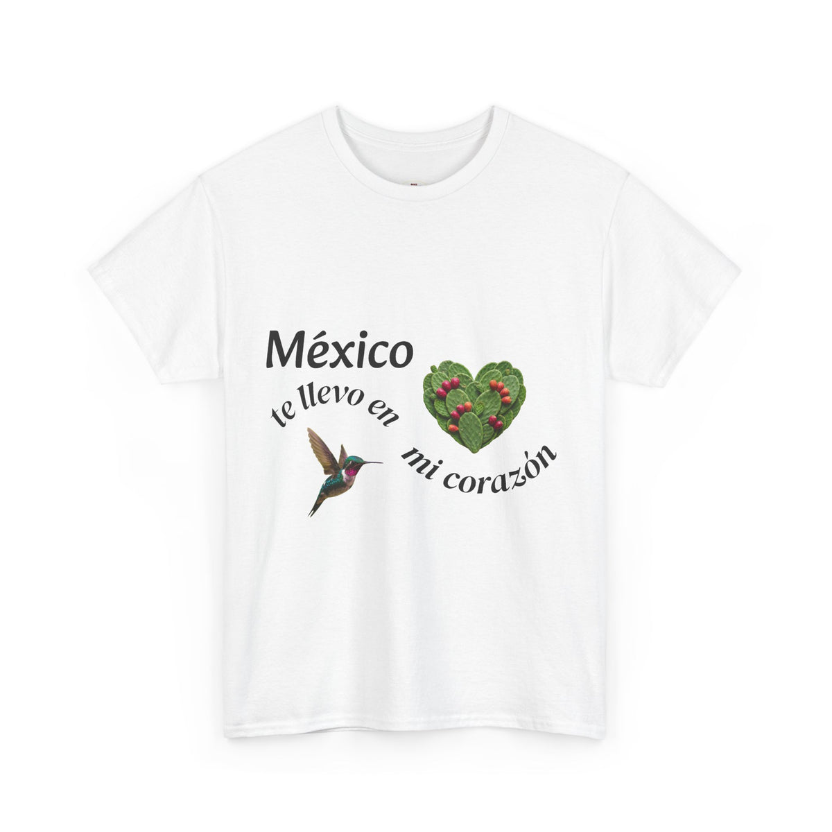 Mexico Te Llevo En Mi Corazón T-Shirt