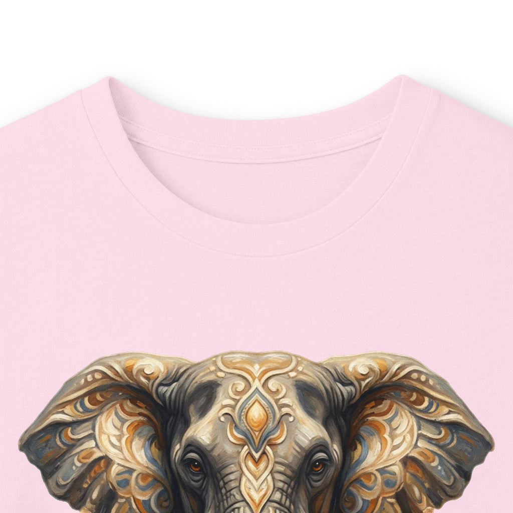 Elephant & Sun Long Sleeve Tee — "la sabiduría se refleja" Inspirational Graphic Shirt