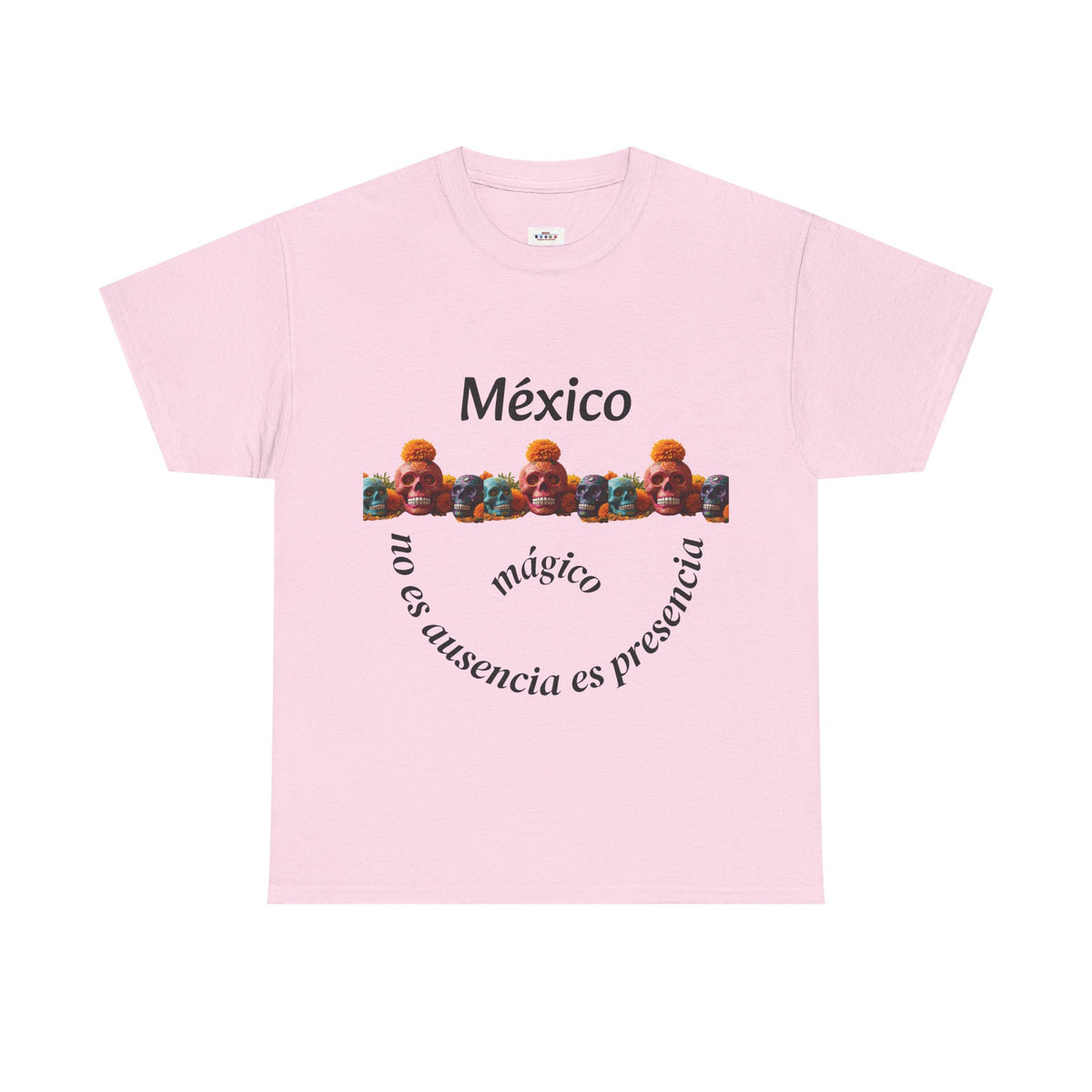 México Mágico Tee - "no es ausencia es presencia" Día de Muertos Tribute T-Shirt