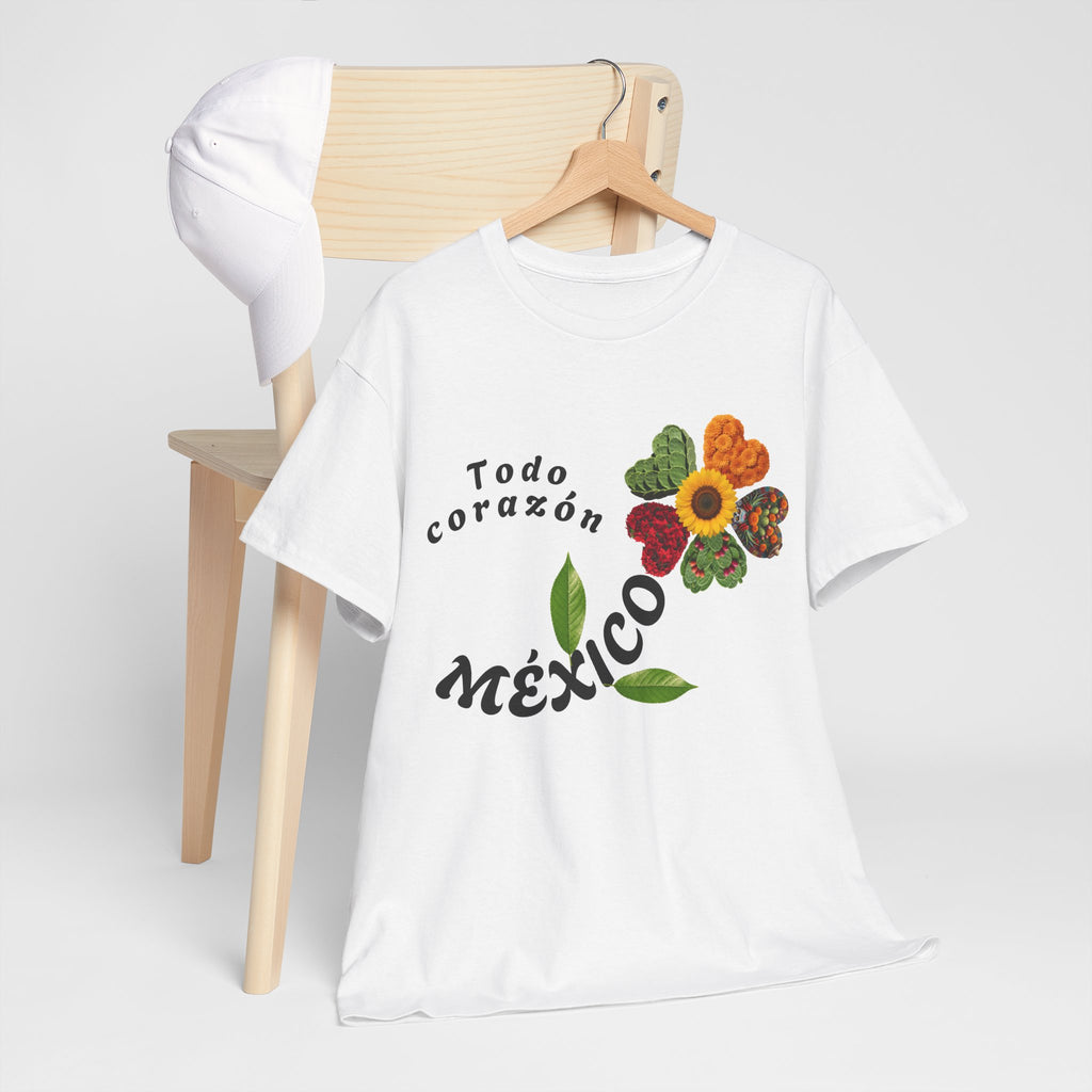 Mexico Floral "Todo corazón" T-Shirt