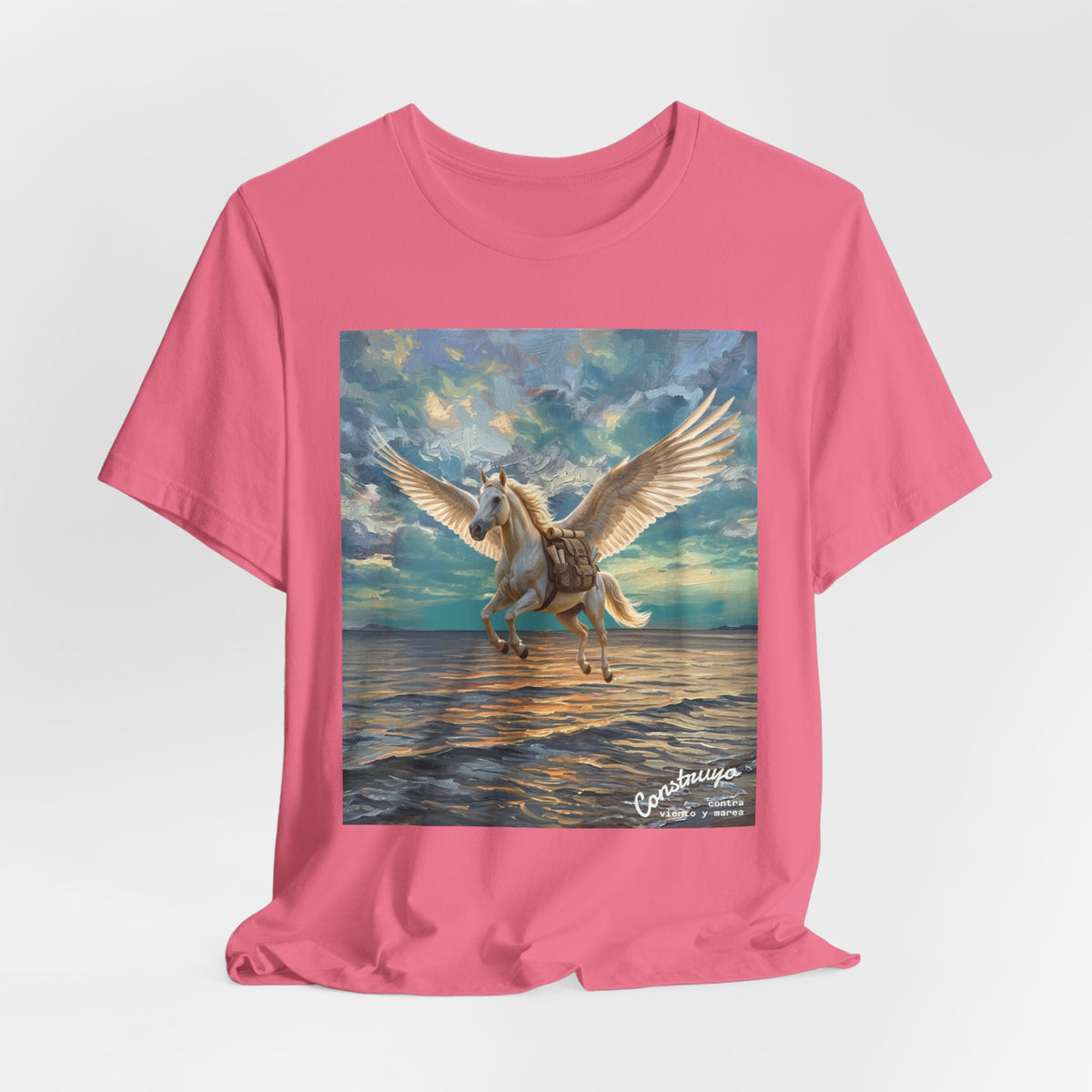 Pegasus Beach T-Shirt — 'Constanza' Inspirational Winged Horse Tee
