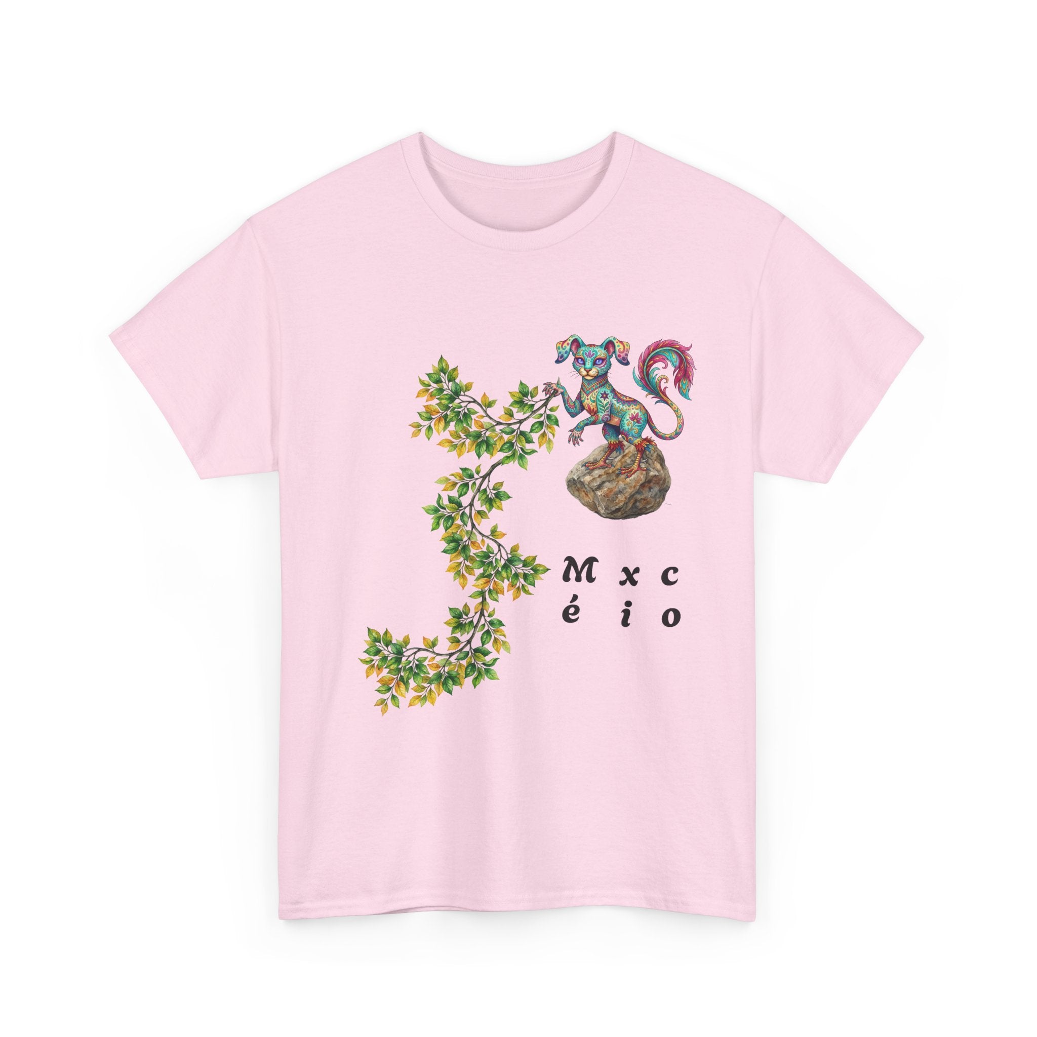 Mexico Floral Snake T-Shirt — Botanical Mexican Heritage Tee