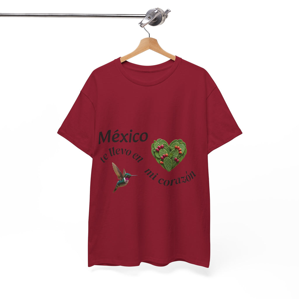Mexico Te Llevo En Mi Corazón T-Shirt