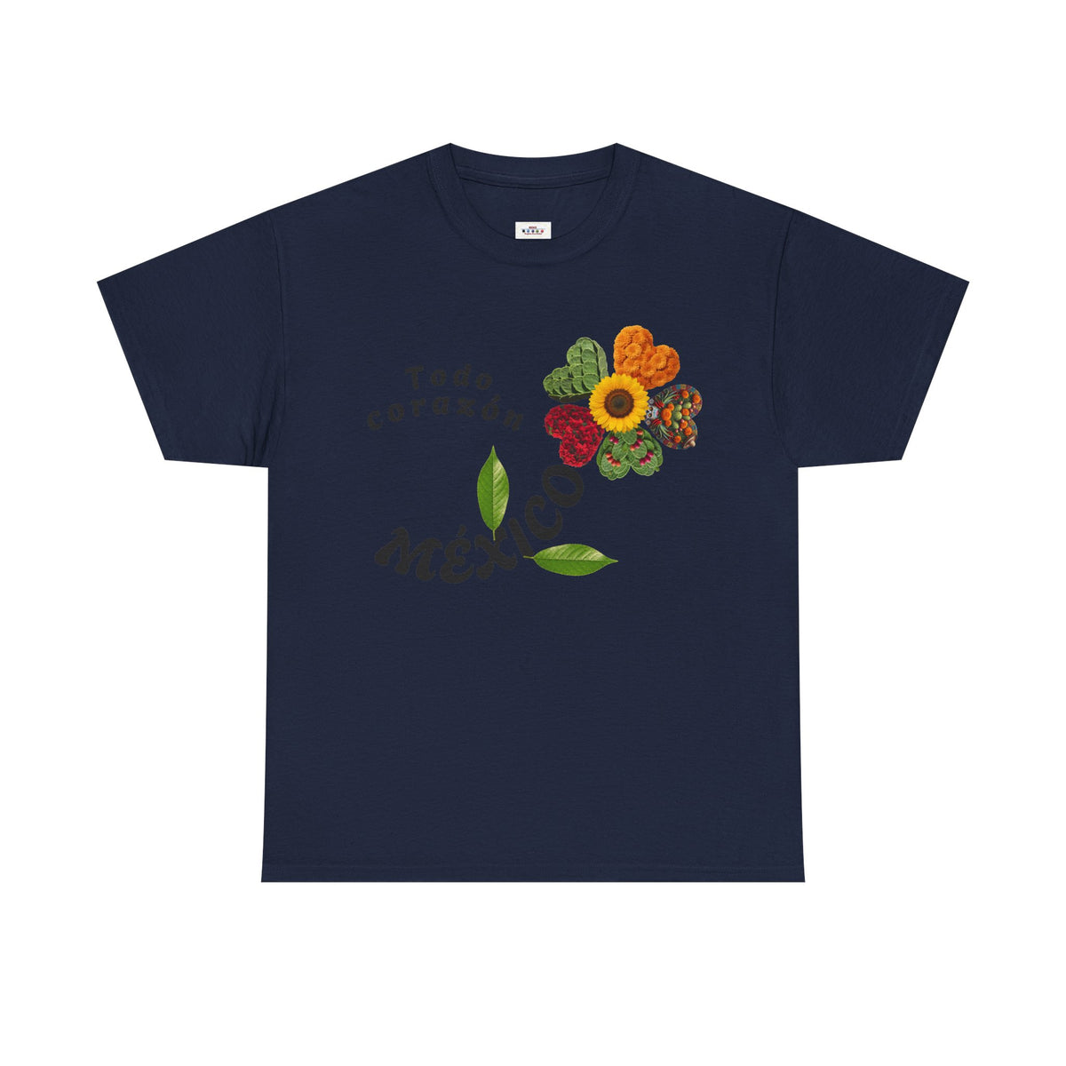 Mexico Floral "Todo corazón" T-Shirt
