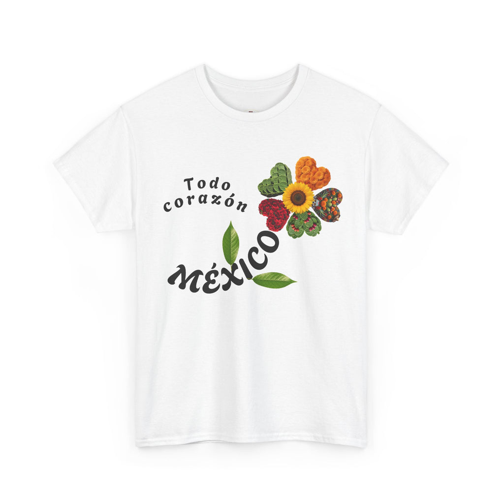 Mexico Floral "Todo corazón" T-Shirt