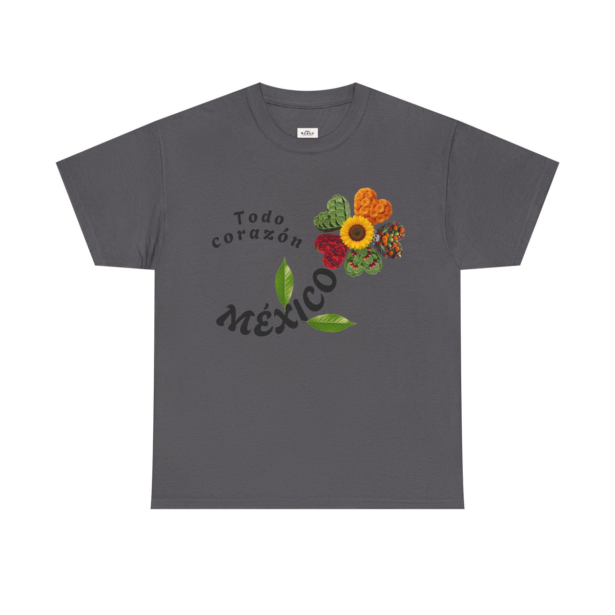 Mexico Floral "Todo corazón" T-Shirt