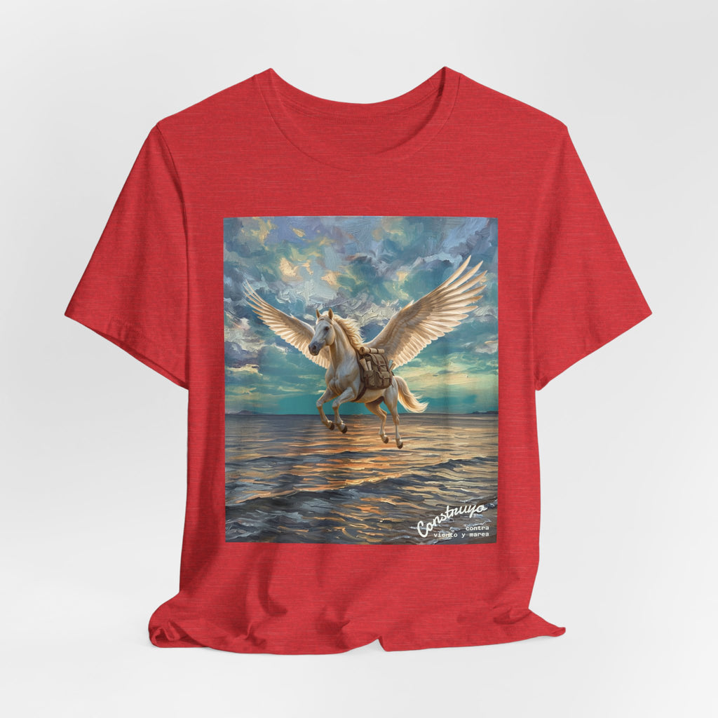 Pegasus Beach T-Shirt — 'Constanza' Inspirational Winged Horse Tee