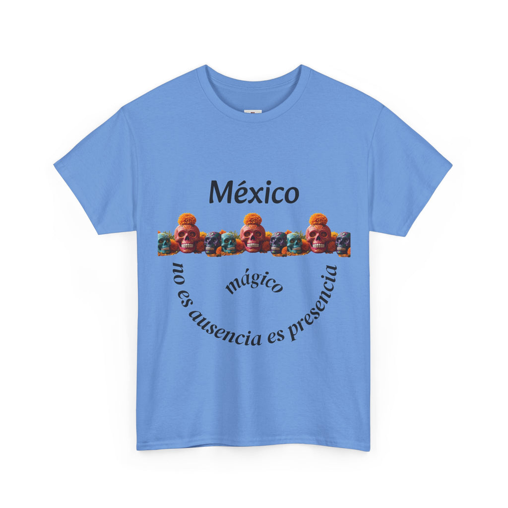 México Mágico Tee - "no es ausencia es presencia" Día de Muertos Tribute T-Shirt