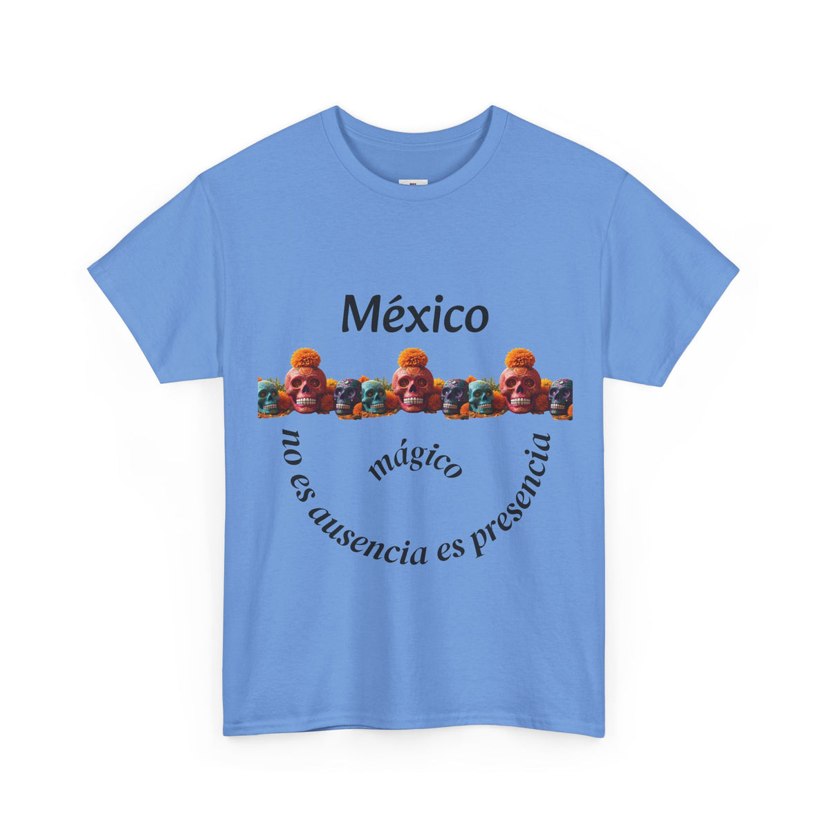 México Mágico Tee - "no es ausencia es presencia" Día de Muertos Tribute T-Shirt