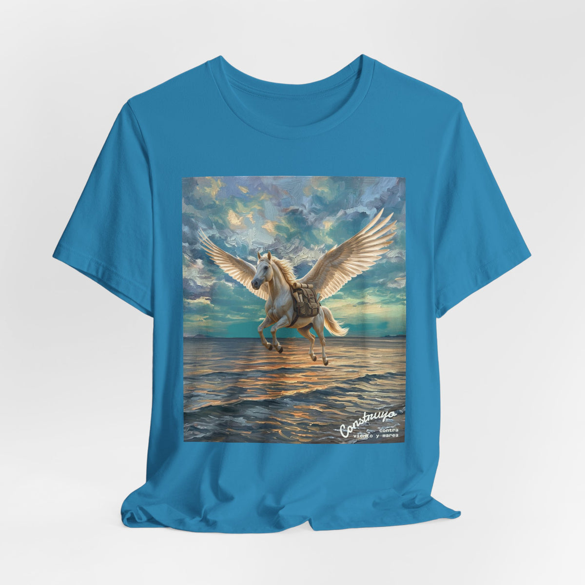 Pegasus Beach T-Shirt — 'Constanza' Inspirational Winged Horse Tee