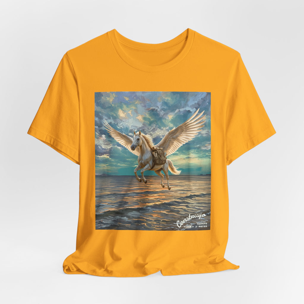 Pegasus Beach T-Shirt — 'Constanza' Inspirational Winged Horse Tee