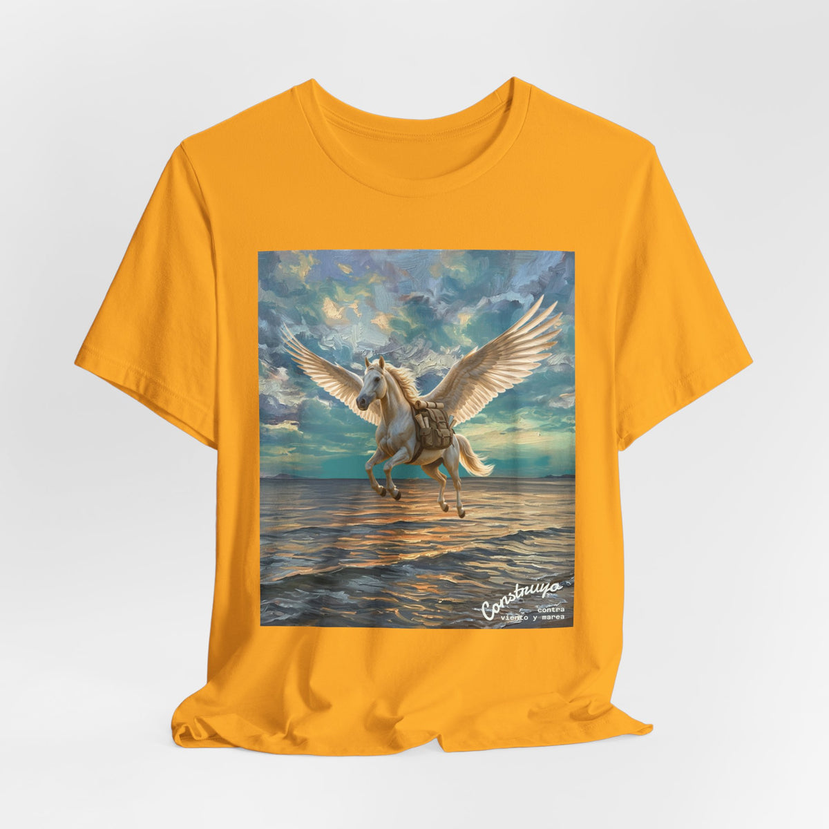 Pegasus Beach T-Shirt — 'Constanza' Inspirational Winged Horse Tee