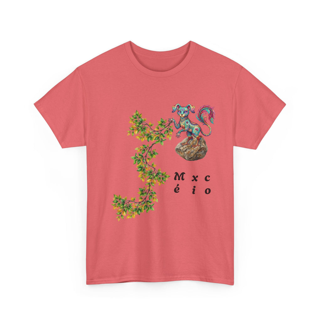 Mexico Floral Snake T-Shirt — Botanical Mexican Heritage Tee