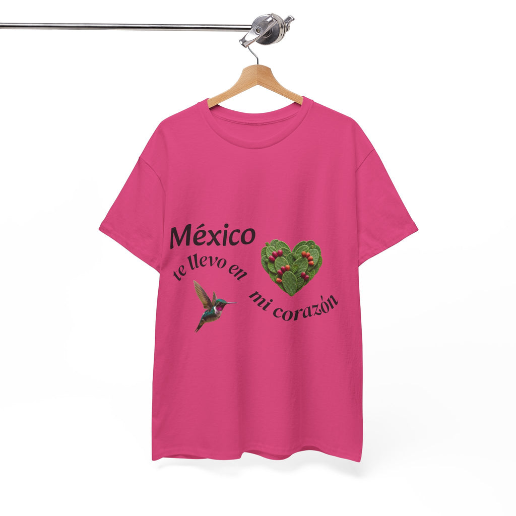 Mexico Te Llevo En Mi Corazón T-Shirt
